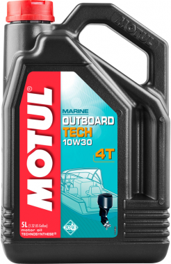 Motorový olej Motul Outboard Tech 4T 10W-30, 5L