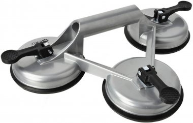 Přísavka na sklo a obklady, hliníková 3x115mm GEKO G02455