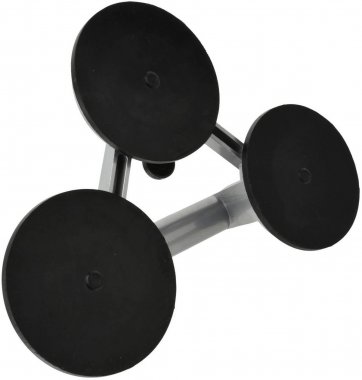 Přísavka na sklo a obklady, hliníková 3x115mm GEKO G02455