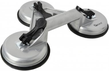 Přísavka na sklo a obklady, hliníková 3x115mm GEKO G02455