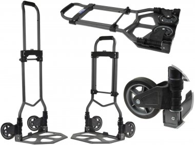 Přepravní vozík skládací, plochý - rudl 80kg GEKO G71111