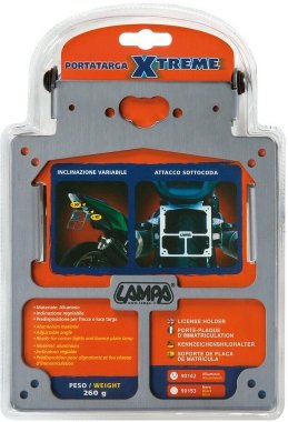 MOTO Držák SPZ ALU nastavitelný X-TREME NEW 2/2020