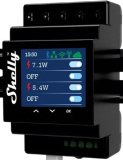 Shelly Pro 4PM - spínací modul na DIN lištu, Wi-Fi, Bluetooth, LAN, 4x16A