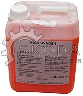 Sada čistící chladícího systému 5L