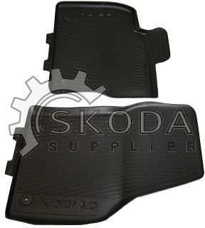 Sada koberců KOD přední - guma