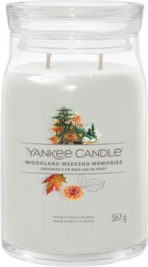 YANKEE CANDLE WOODLAND WEEKEND MEMORIES SIGNATURE VELKÝ