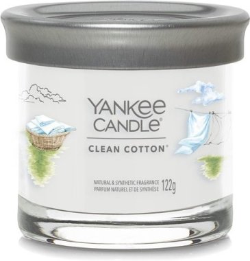 YANKEE CANDLE CLEAN COTTON SIGNATURE TUMBLER MALÝ