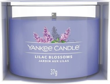 YANKEE CANDLE VOTIVNÍ SVÍČKA PLNĚNÁ VE SKLE LILAC BLOSSOMS