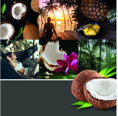 YANKEE CANDLE VOTIVNÍ SVÍČKA PLNĚNÁ VE SKLE BLACK COCONUT