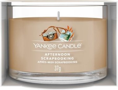 YANKEE CANDLE VOTIVNÍ SVÍČKA PLNĚNÁ VE SKLE AFTERNOON SCRAPBOOKING