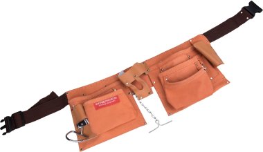 Opasek na nářadí kožený EXTOL PREMIUM 9 kapes