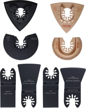 Multifunkční nářadí EXTOL PREMIUM 8ks univerzální