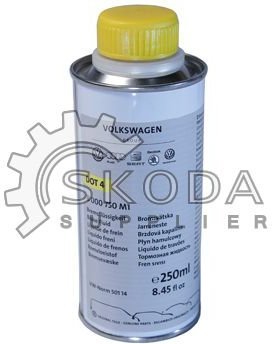 Kapalina brzdová DOT4 0,25L