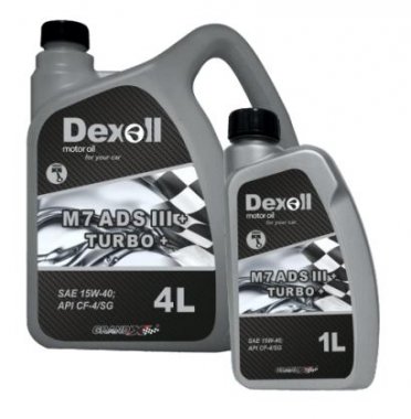 Motorový olej Dexoll M7ADS III+ TURBO+ 15W-40, 4L