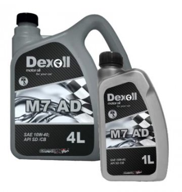 Motorový olej Dexoll M7 AD 10W-40, 4L